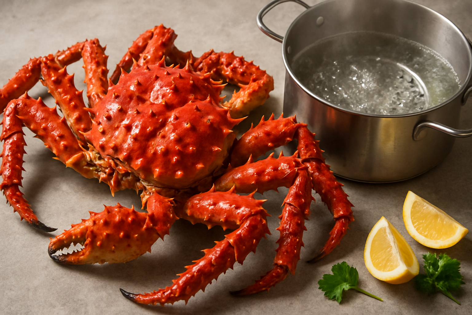 Как приготовить крабов